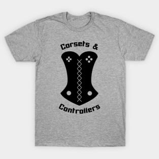 Corsets and Controllers Logo T-Shirt